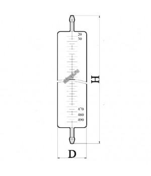 Пипетка газовая градуированная