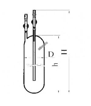 Пипетка газовая, эскиз 2-567