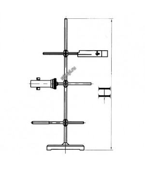 Штатив лабораторный с держателями