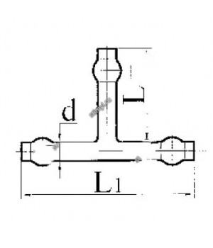 Тройник, эскиз 5-346